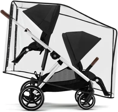 Rain Cover for Cybex Gazelle S Double Stroller - Weather Shield