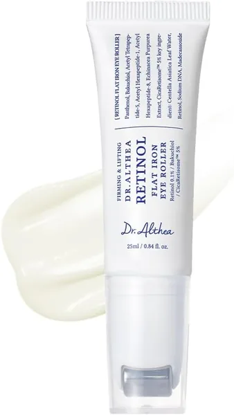 Dr. Althea Retinol Flat Iron Eye Roller - 25ml | Firming & Lifting | Retinol 0.1% / Bakuchiol