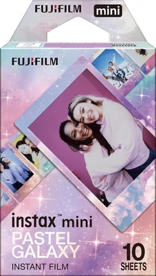 FUJIFILM instax mini Pastel Galaxy Instant Film - 10 Exposures Best Deal