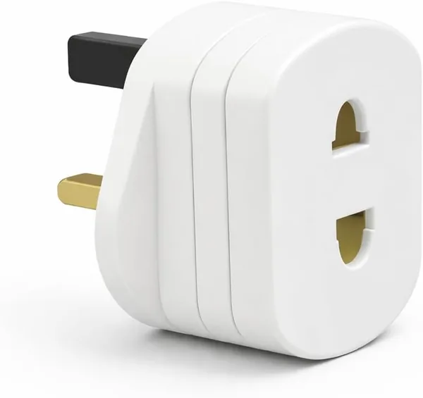 Toothbrush Adaptor Plug Electric Shaver Shaving adaptor 2 Pin Plug To 3 Pin Plug