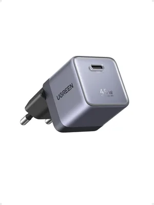 UGEN Nexode Air 45W Mini USB-C Ladare, Ultra Kompakt Ladare | GaN Fast Ladare, Idealisk för Resor, för iPhone 17 Pro Max/1