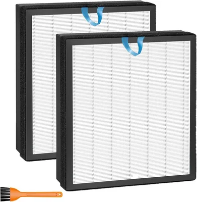 Levoit Smart Wi-Fi Air Purifier 100S Filter 2 Pack - True HEPA, High Efficiency AC