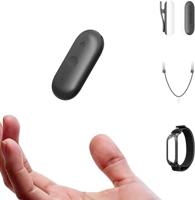 Plaud NotePin S AI 音声レコーダー、小型、自動文字起こしと要約、環境音記録、9.8フィート（3m）録音、20