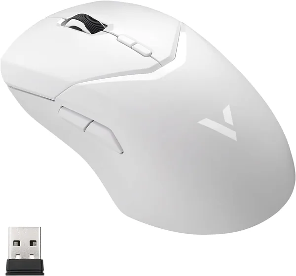 Ratón de juego inalámbrico Rapoo VT9 Pro, sensor Paw 3398, 26000 dpi, respuesta de 1 ms, ultra ligero, hasta 160 horas de batería, 10 Prog - 23% de descuento