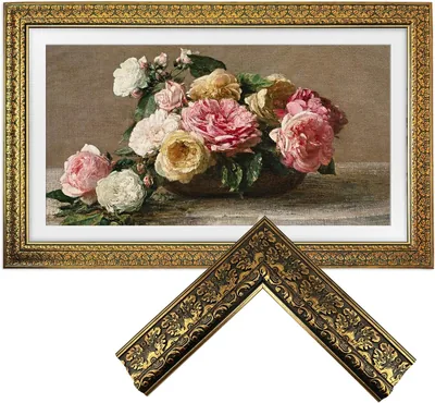 Dark Gold Green Frame for Samsung The Frame 50" TV
