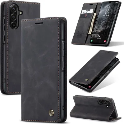 Étui Azororo pour Samsung Galaxy A57 5G - Portefeuille en cuir protecteur magnétique