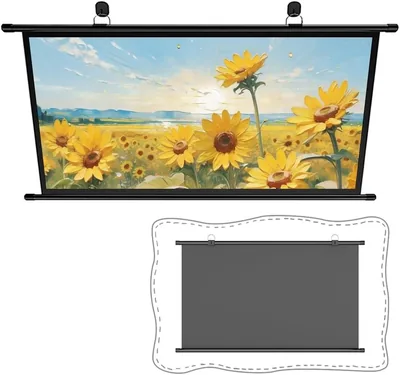 ZPIMPGMGUG 72 inch Projector Screen Best Deal