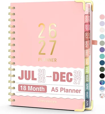 Forvencer 18 Month Academic Planner 2026-2027 (Best Deal)