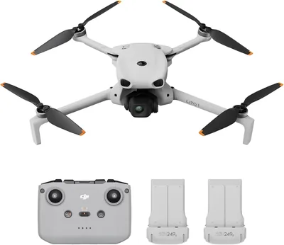 DJI Lito 1 (DJI RC-N3) - Bundle avec 2 Batteries, Version Améliorée Mini 4K | Détection d'Obstacles, ActiveTrack, Vidéo 4K/Photo 8K