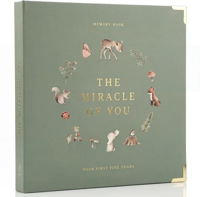 Baby Memory Book for Boys & Girls - Neutral 5-Year Journal