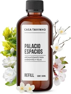 Aromatizador para Hogar Refill de 500ml Aroma PALACIO Espacios CASA TAVINHO Eliminador de Olores