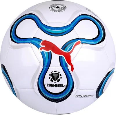 Bola Puma Cumbre Conmebol Libertadores Ms, Branca, Padrão