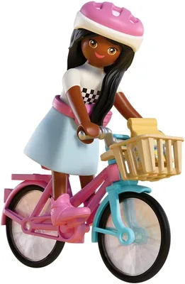 PLAYMOBIL x Barbie Brooklyn Bike Set