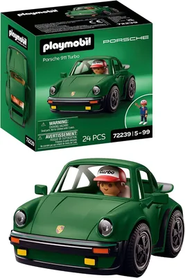 PLAYMOBIL | Coche x Porsche 911 Turbo | Modelo Clásicos en Edición de Coleccionista con Figura y Accesorios | Para Fans de 5 años