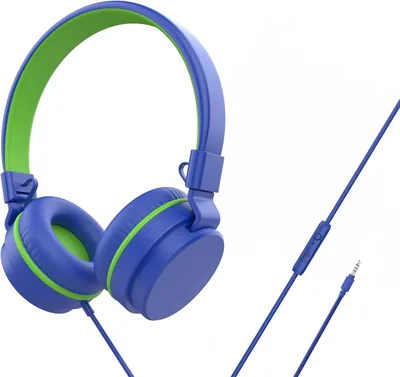 Kinderen Koptelefoons Draadloos, Op-Oor Draadloze Koptelefoons voor School, Veilig Gelimiteerd Volume 85/94dB, HD Microfoon Stereo Geluid Jongens Meisjes Draadlijk