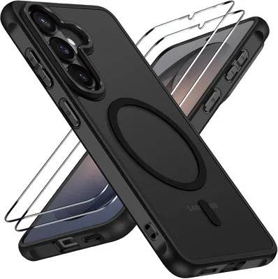 Étui magnétique Samsung Galaxy S26 5G avec verre trempé - Meilleur Prix