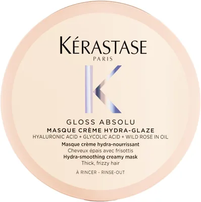 Máscara Kérastase Gloss Absolu Hydra-Glaze - Cabelos com Frizz, Hidratante e Nutritiva com Ácido Glicérico - Best Deal