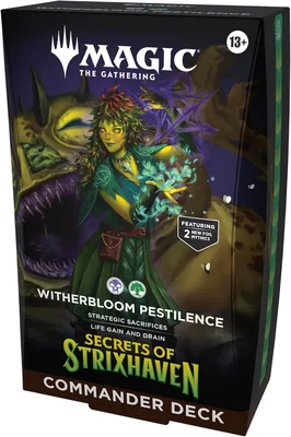 Magic: The Gathering Secrets of Strixhaven Commander Deck - Witherbloom Pestilence (English) Best Deal