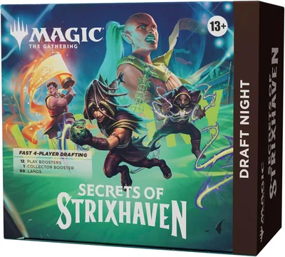 Magic: The Gathering - Draft Night em Strixhaven - Inglês - Melhor Oferta