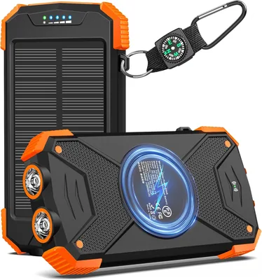 BLAVOR Solar Power Bank 10000mAh Best Deal