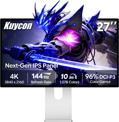 Kuycon P27D 27" 4K 144Hz Gaming Monitor - Best Deal
