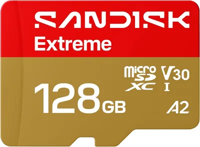 SanDisk 128GB Extreme microSD UHS-I Card