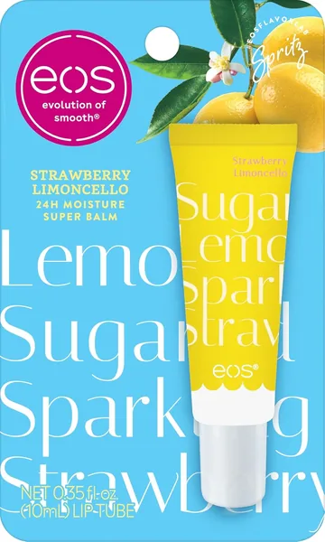 eos Limited Edition 24H Moisture Super Balm, Strawberry Limoncello