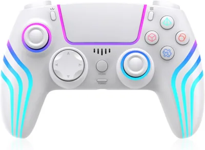 RGB Wireless Game Controller for PS5 - Rechargeable Dual Vibrate - Best Deal