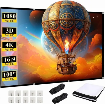 Canvas Projector 84 Inch Best Deal