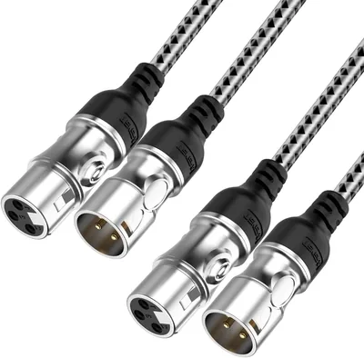 TEKERA XLR Cable 0.5m 2-Pack