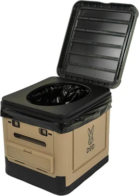 DOD Benzaura Mamorun-kun Emergency Toilet, Easy Assembly, Compact Storage - Best Deal