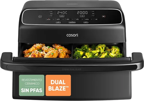 Cosori Air Fryer Dual Blaze Twinfry: Oferta del 16% de Descuento