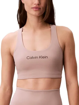 Calvin Klein Women's Performance Logo Medium Impact Bra