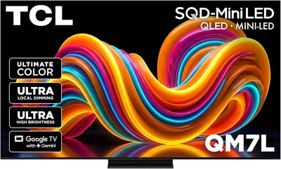 TCL 85" QM7L Mini LED TV with Google TV