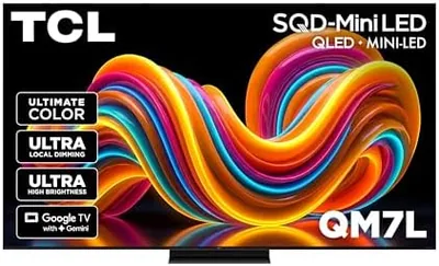 TCL 65" QM7L Smart Mini LED TV Best Deal