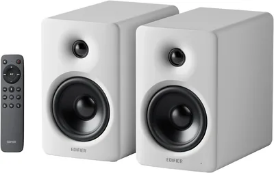 Edifier M90 Bookshelf Speakers, 100W RMS Desktop Speakers, Hi-Res Audio LDAC, Bluetooth 6.0 Compact 