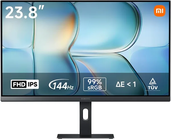 Xiaomi モニター A24i、23.8インチ、フルHD、1920x1080、144Hz、99% sRGB、300ニッツ、高明るさ、TÜV低青光