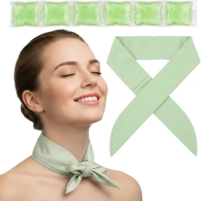 Cooling Neck Wrap with Gel Ice Pack - Best Deal