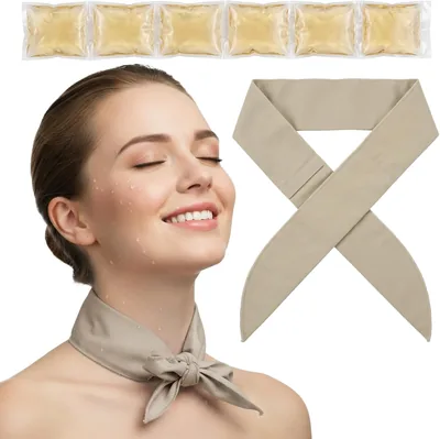 Cooling Neck Wrap with Gel Ice Pack - Best Deal
