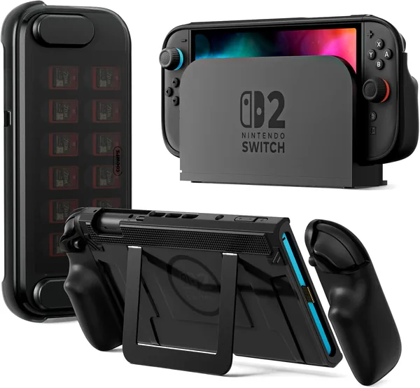 COOWPS P2 Dockable Split Protective Case for Nintendo Switch 2