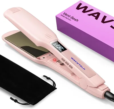 Wavytalk Hair Straightener 1.75 Inch Titanium Plate, 32% Off