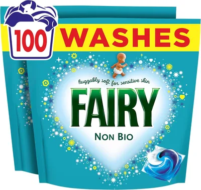 Fairy Non Bio Washing Liquid Pods 100ct