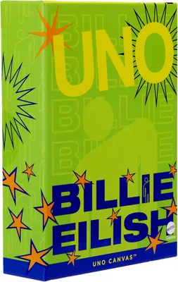 Gry karciane Mattel UNO Canvas Billie Eilish - Najlepsza oferta