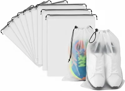 Red Dot Gift 12 PCS Shoe Bags - Waterproof Travel Storage Pouch