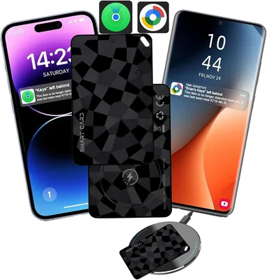 Dual Platform Smart Wallet Tracker Card - iOS & Android Compatible