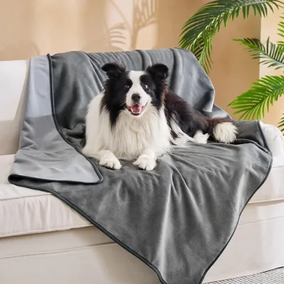 Bedsure Waterproof Blanket Grey - Best Deal