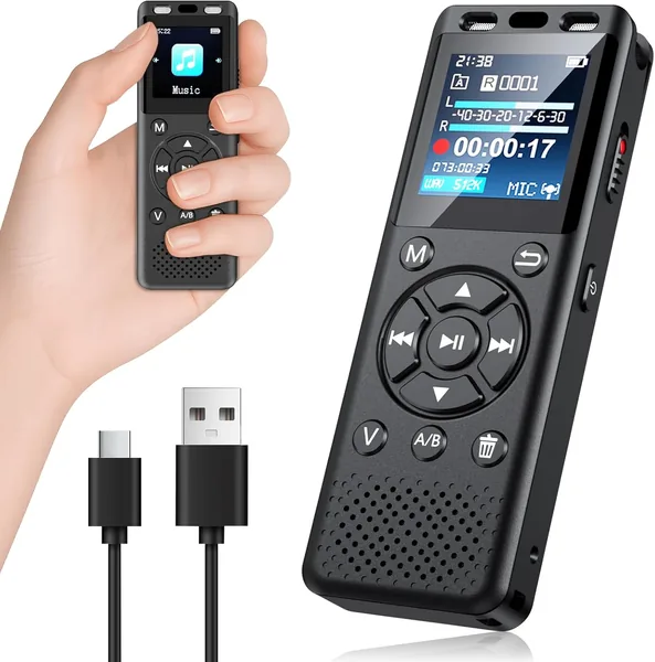 Tokyo Recorder 1536 kbps Small Long Time IC Voice Recorder