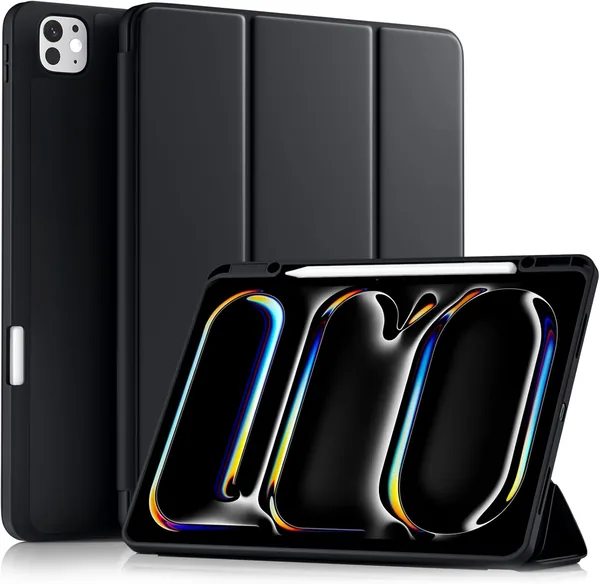Akkerds Case for iPad Pro 13" M5/M4 Trifold Stand