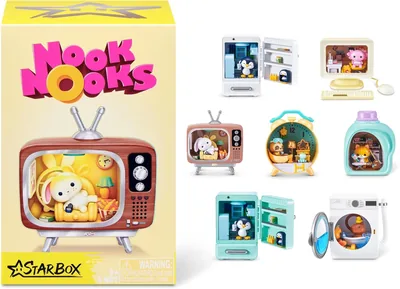 Boîte Zuru Nook Nooks STARBOX Série 1 - Décorée et Illuminée | Déballage Mystère