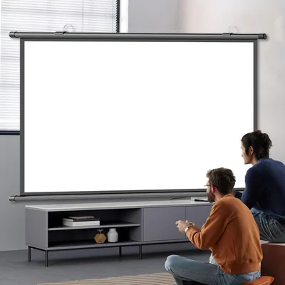 ZPIMPGMGUG Pull Down Projector Screen 50/60/72" Best Deal